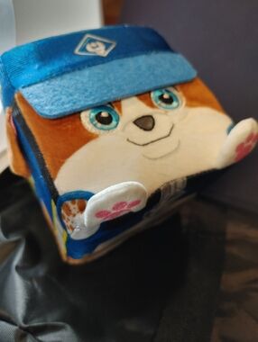 Paw Patrol Rubble & Crew Plush Cube Toy